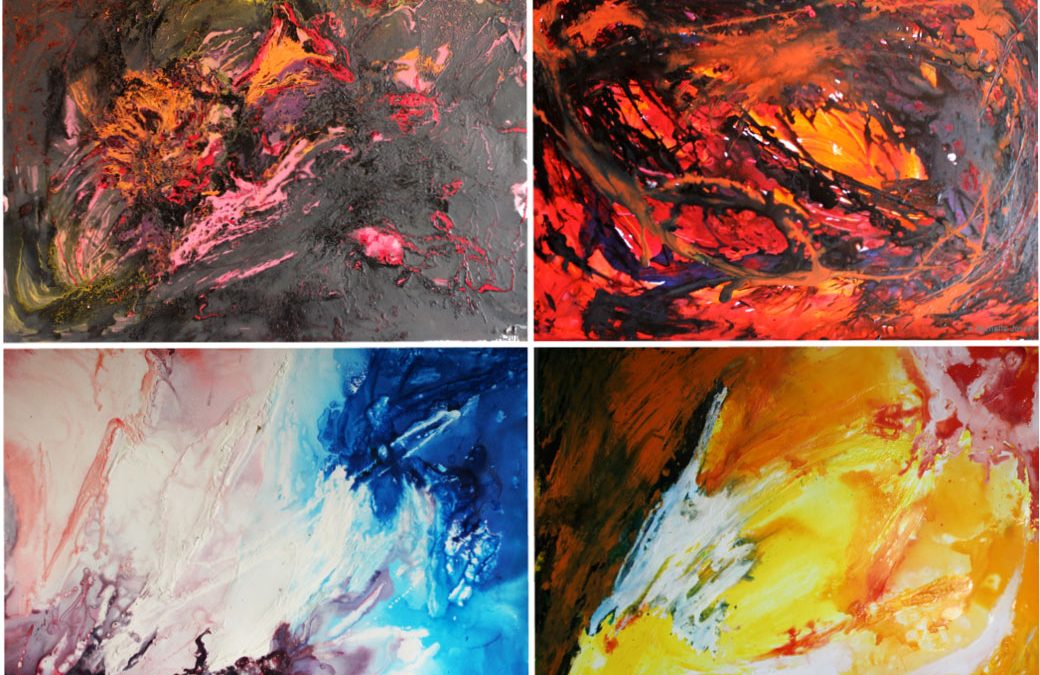 Peinture Intuitive du chaos à la lumière module 2