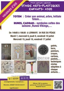 Stage arts-plastiques Enfants-Ados @ Lormaye 28210 | Lormaye | Centre-Val de Loire | France
