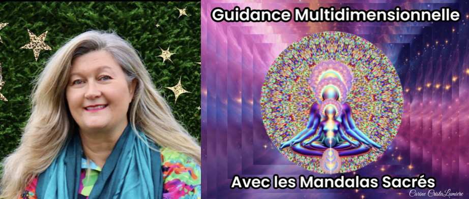 Guidance Multidimensionnelle avec Les Mandalas Sacrés